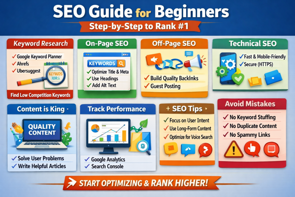 Complete SEO Guide for Beginners 2026