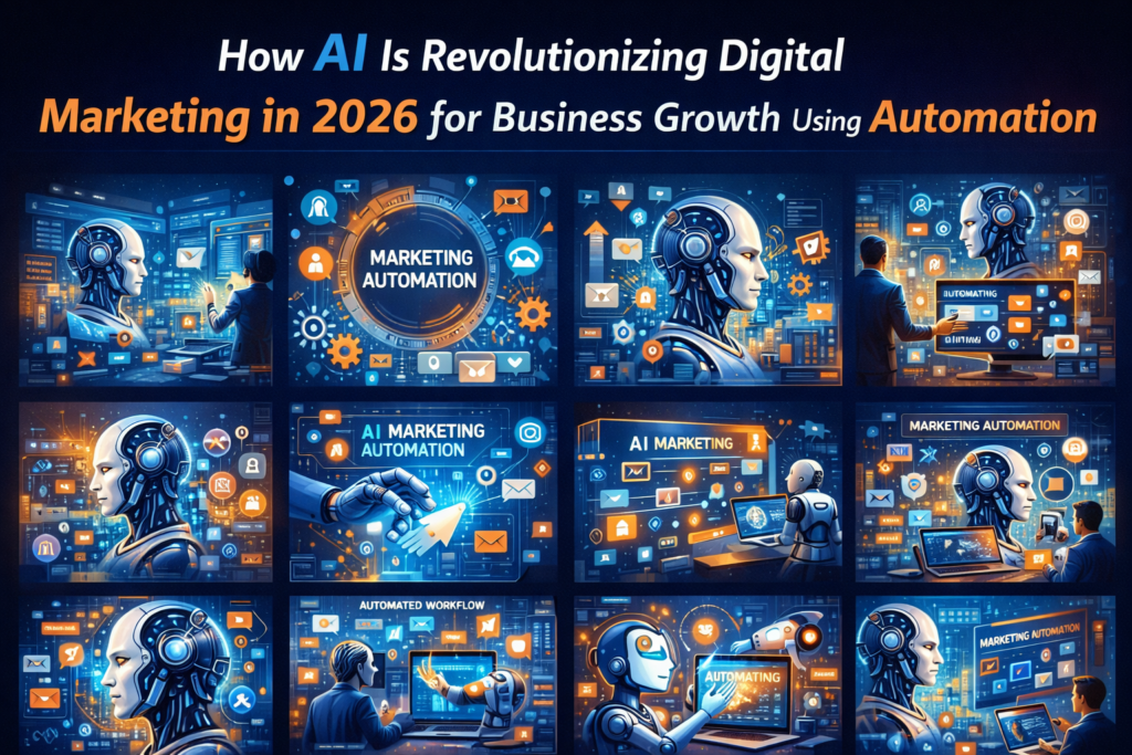 How AI Is Revolutionizing Digital Marketing in 2026 for Business Growth Using Automation with AI tools, marketing automation workflows, and data-driven strategies