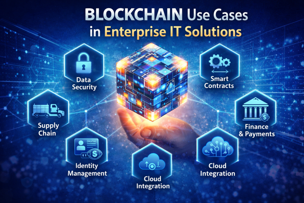 Blockchain Use Cases in Enterprise IT Solutions enterprise blockchain applications security smart contracts USA