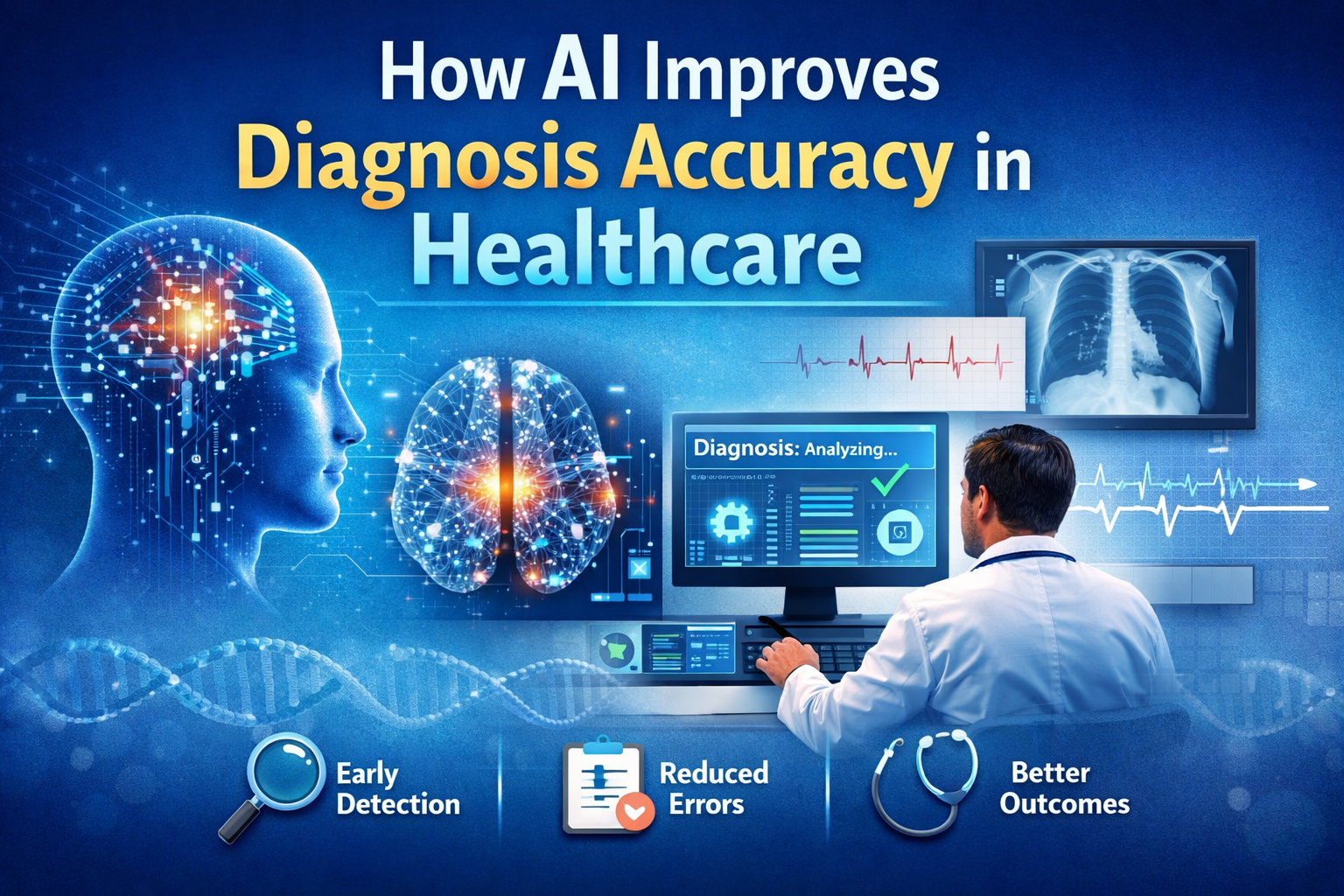 How AI Improves Diagnosis Accuracy in Healthcare AI medical imaging diagnosis system USA