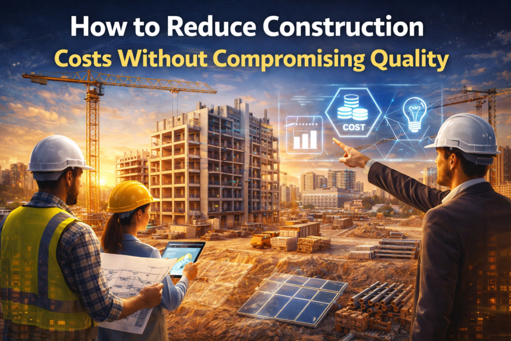 How to Reduce Construction Costs Without Compromising Quality construction site cost management planning USA