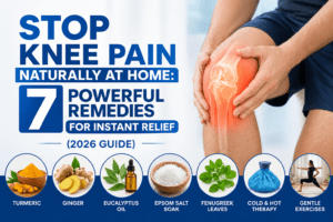 stop knee pain naturally at home with instant relief without medicine using safe natural remedies