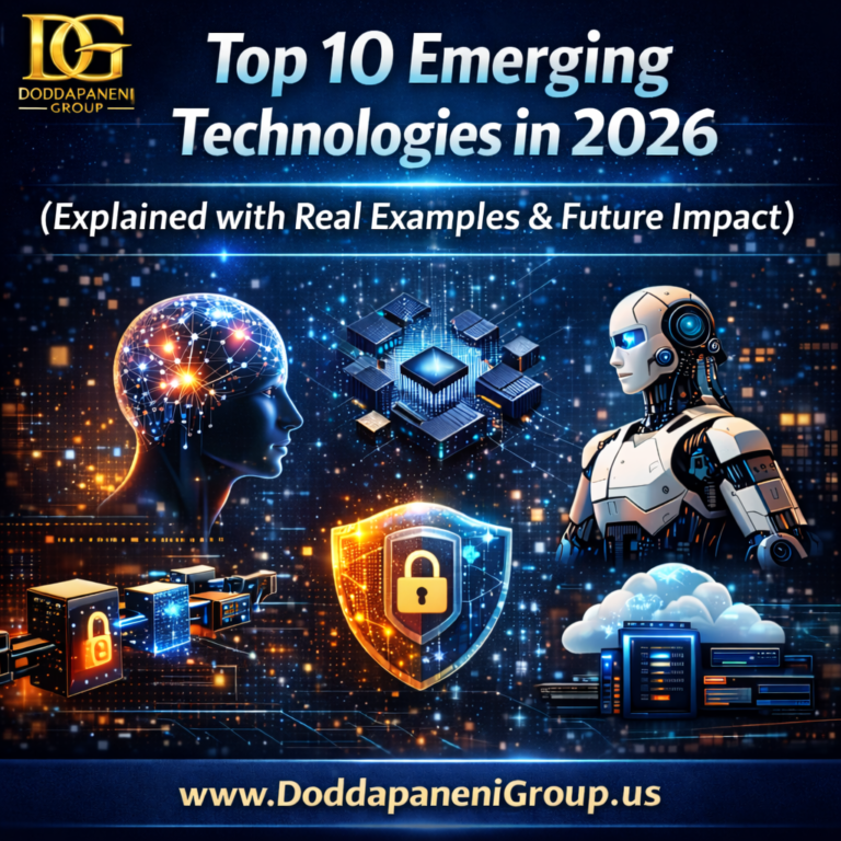Top 10 emerging technologies explained with real examples and future impact