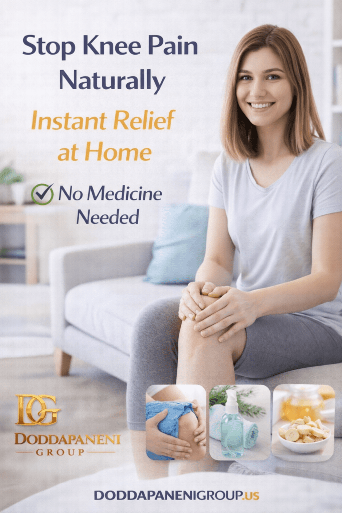 Current image: stop knee pain naturally at home with instant relief without medicine using safe natural remedies