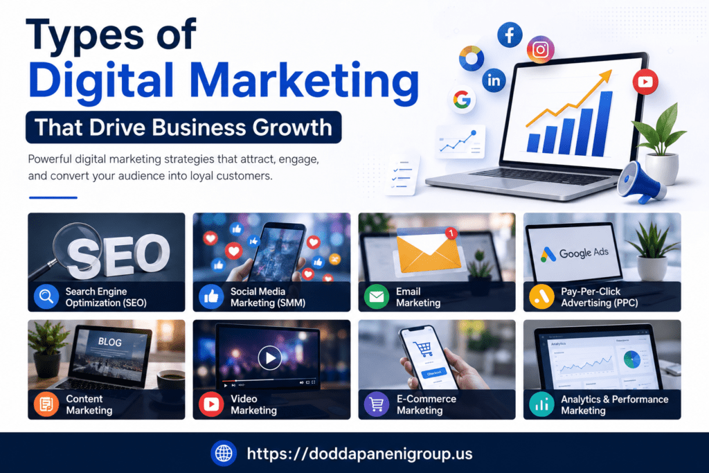 Current image: Types of Digital Marketing That Drive Business Growth