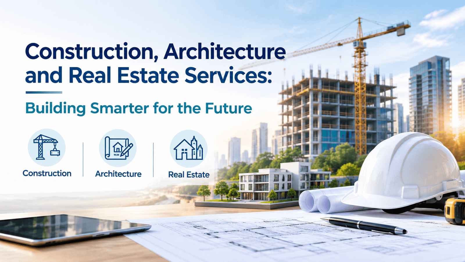 Construction, Architecture and Real Estate Services